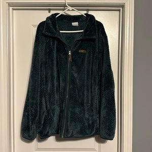 Columbia Teal Waffle Jacket sz. 3X